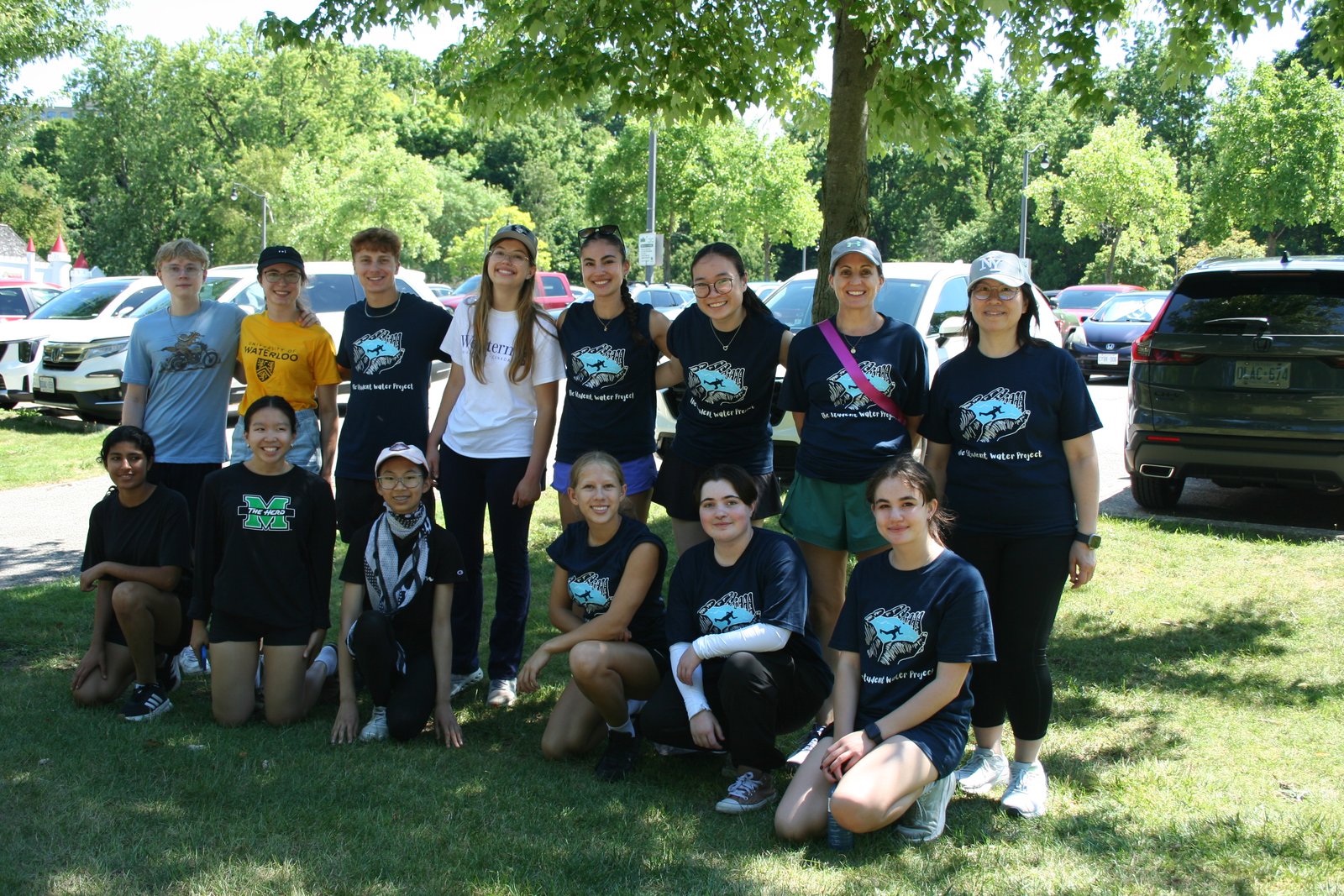 The Student Water Project team